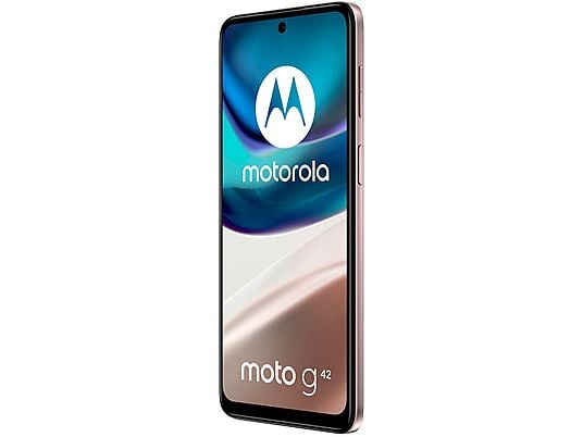 Smartfon MOTOROLA Moto G42 4/128GB Różowy (Metallic Rosé)