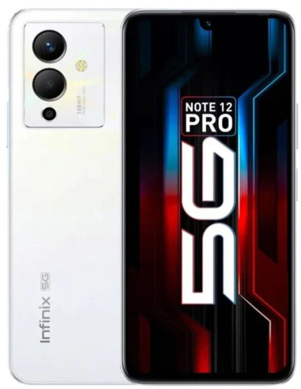 Smartfon INFINIX Note 12 Pro 5G 8/128GB Biały (Snow Fall)