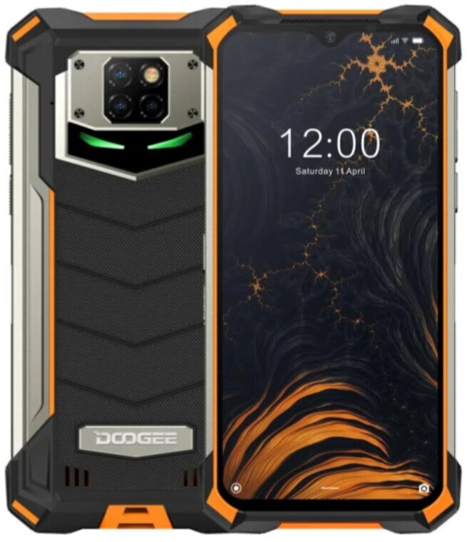 Smartfon DOOGEE S88 Plus 8/128GB Pomarańczowy