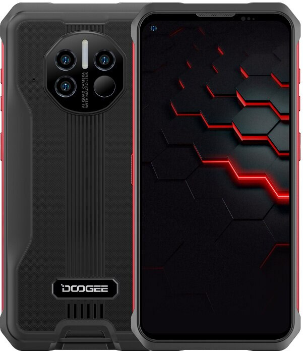 Smartfon DOOGEE V10 8/128GB Czerwony