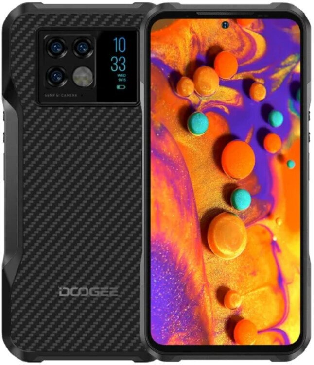Smartfon DOOGEE V20 8/256GB Karbonowy