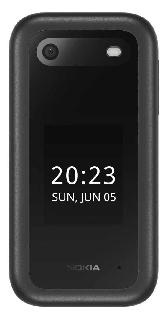 Telefon komórkowy NOKIA 2660 4G Flip Czarny + stacja ładująca