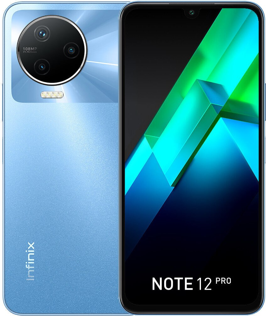 Smartfon INFINIX Note 12 Pro 8/256GB Niebieski (Tuscany Blue)