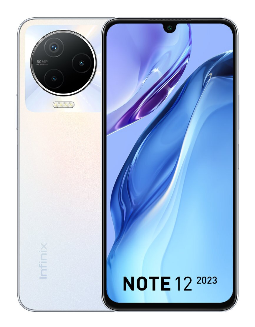 Smartfon INFINIX Note 12 (2023) 8/128GB Biały (Alpine White)