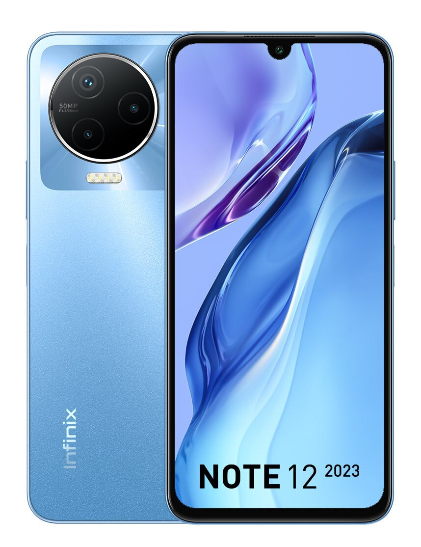 Smartfon INFINIX Note 12 (2023) 8/128GB Niebieski (Tuscany Blue)