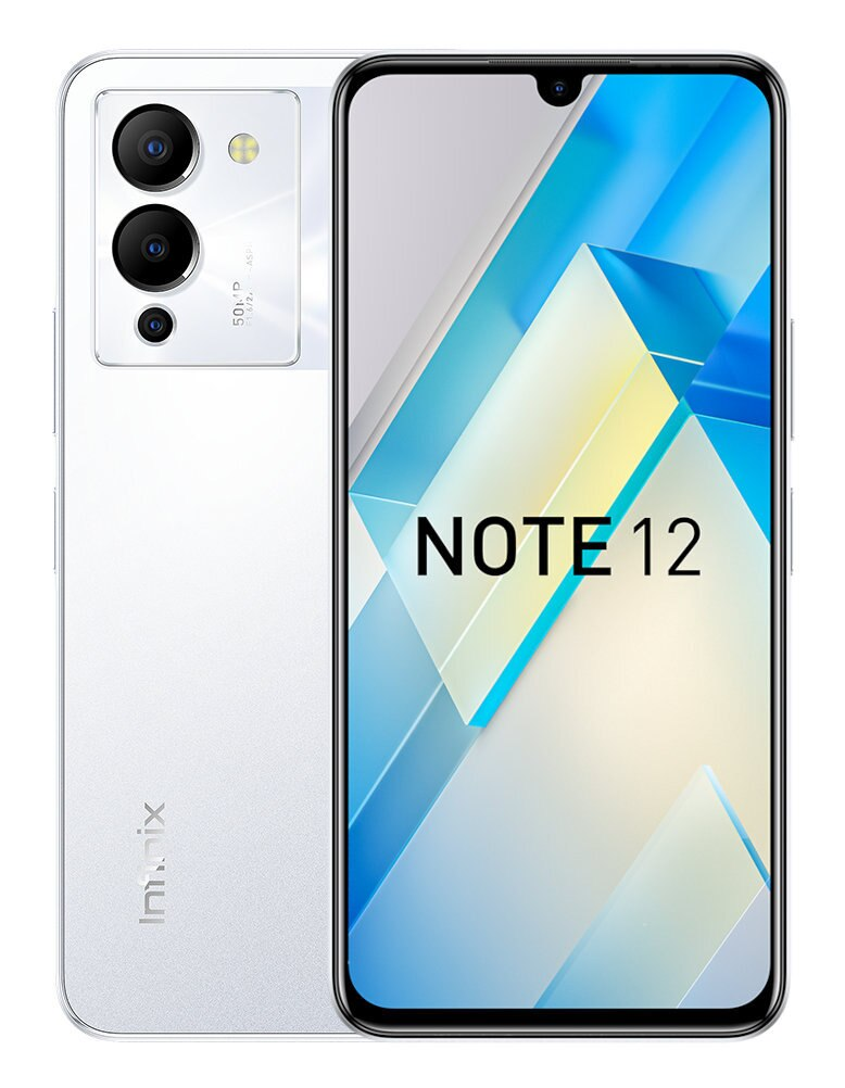 Smartfon INFINIX Note 12 G96 8/128GB Biały (Snowfall)