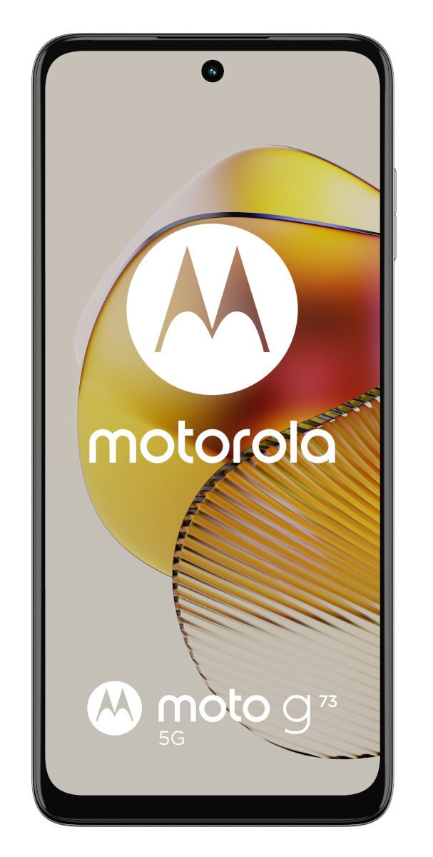 Smartfon MOTOROLA Moto G73 5G 8/256GB Biały (Lucent White)