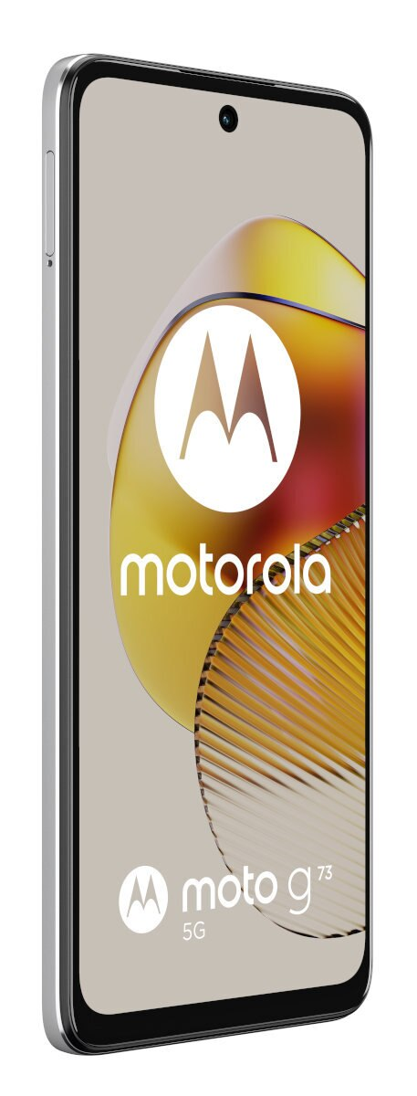 Smartfon MOTOROLA Moto G73 5G 8/256GB Biały (Lucent White)