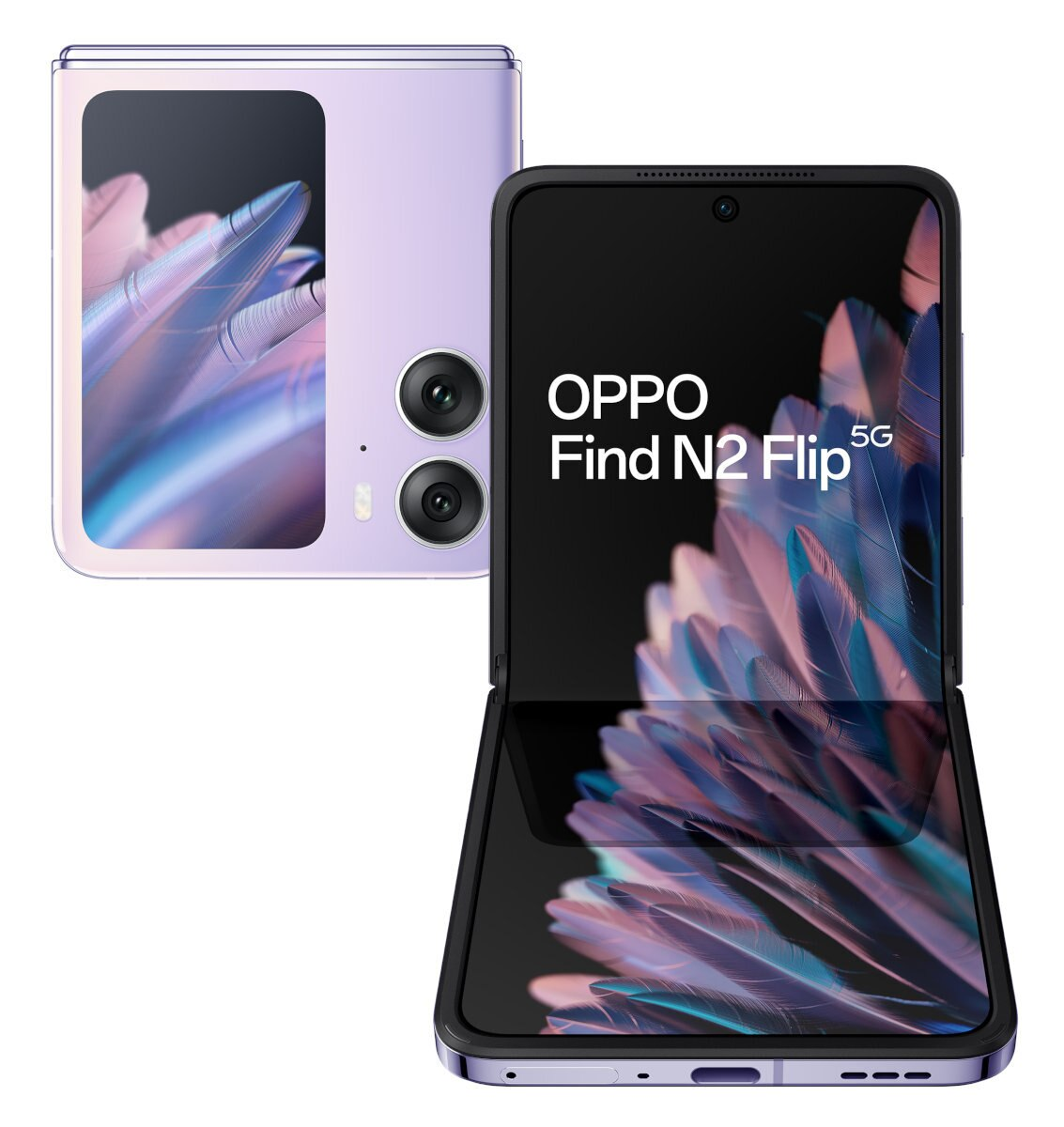 Smartfon OPPO Find N2 Flip 5G 8/256GB Fioletowy (Moonlit Purple)