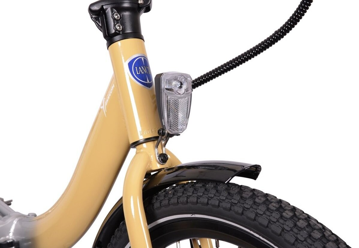 Rower elektryczny LANCIA Ypsilon Brio Szaro-złoty