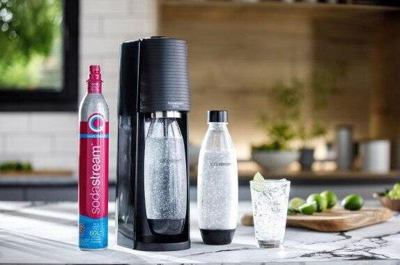 Saturator SODASTREAM TERRA Czarny + 2 Butelki FUSE