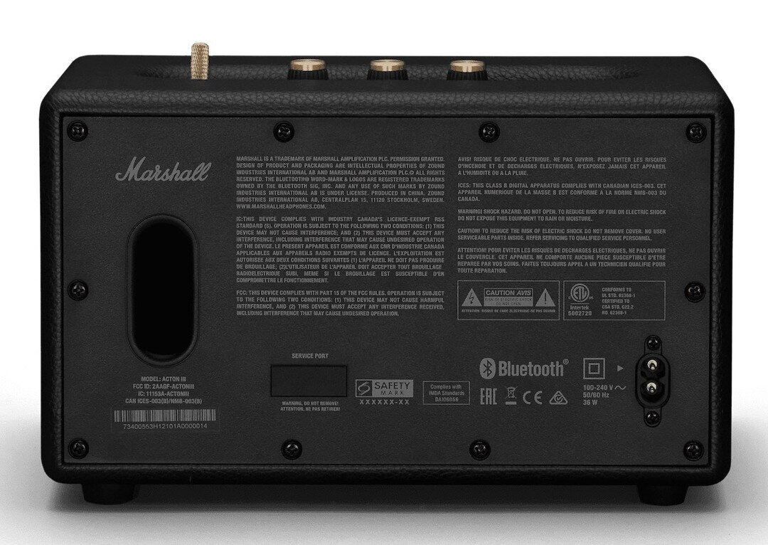 Głośnik Bluetooth MARSHALL Acton III Czarny | MediaMarkt