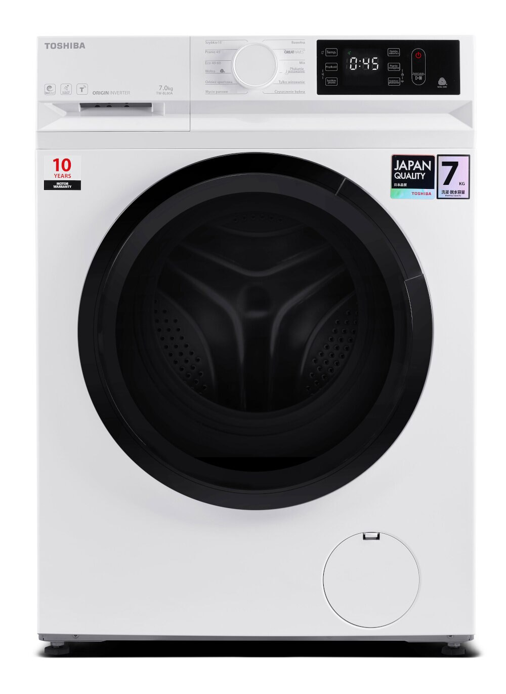 Pralka TOSHIBA TW-BL80A2PL(WK)