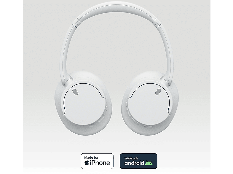 Sony WH-CH720N ANC Nauszne Bluetooth 5.2 Biały – zdjęcie 3