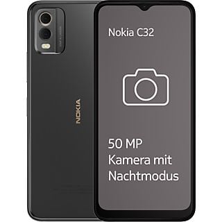 NOKIA C32 - Smartphone (6.517 ", 64 GB, Carbone)