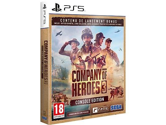 Company of Heroes 3 : Launch Edition (Metal Case) - PlayStation 5 - Francese