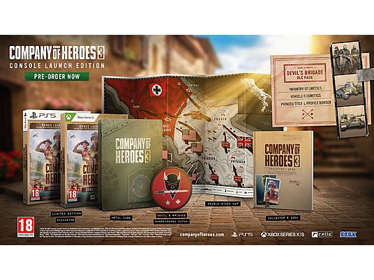 Company of Heroes 3: Launch Edition (Metal Case) - PlayStation 5 - Italienisch