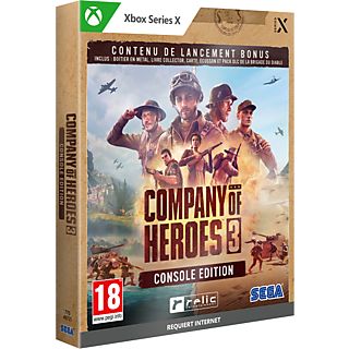 Company of Heroes 3 : Launch Edition (Metal Case) - Xbox Series X - Français