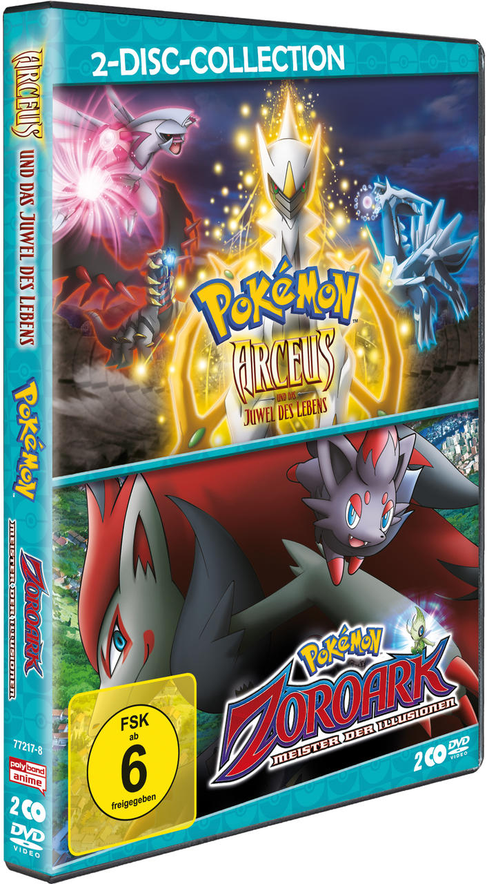 DVD-Hülle mit Pokémon-Filmcover.