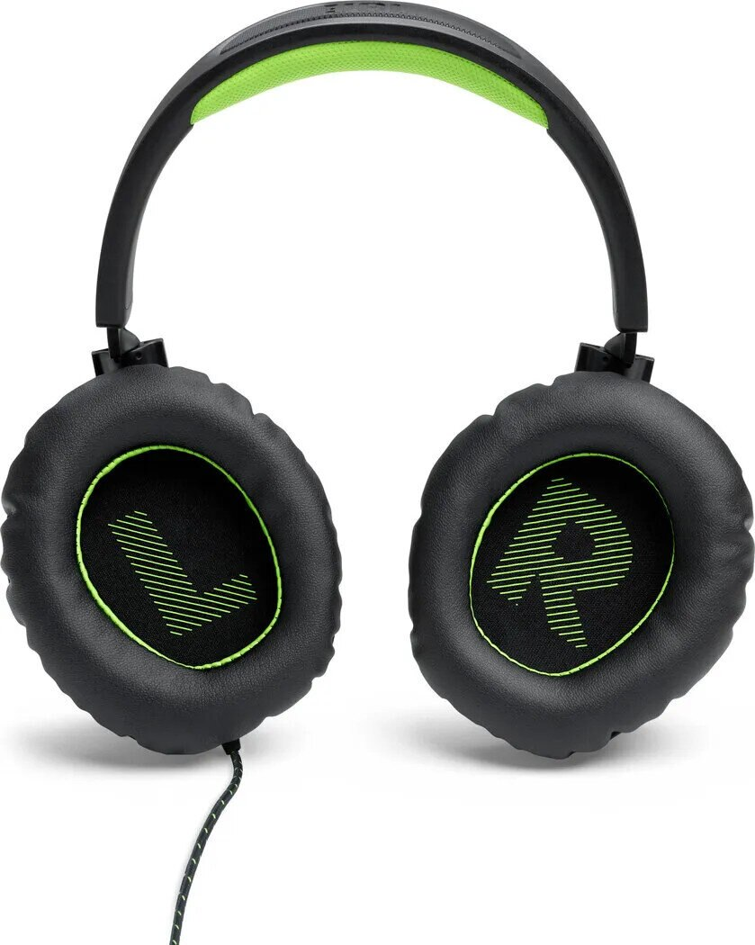 Słuchawki przewodowe JBL Quantum 100X Czarny - zielony