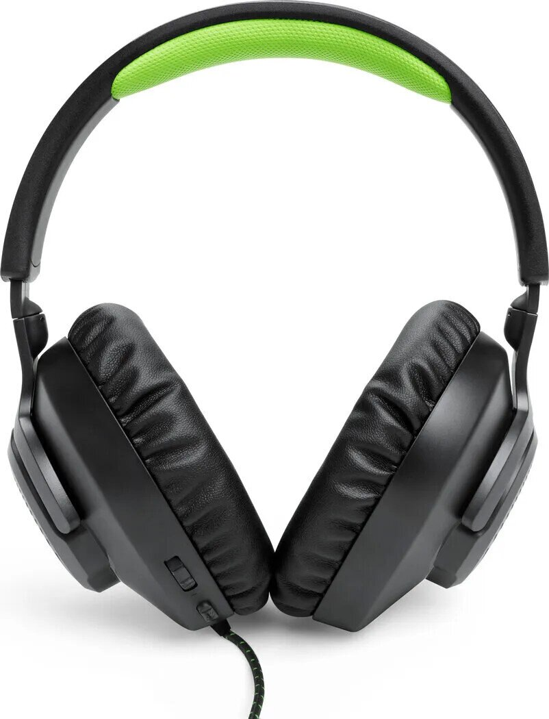 Słuchawki przewodowe JBL Quantum 100X Czarny - zielony