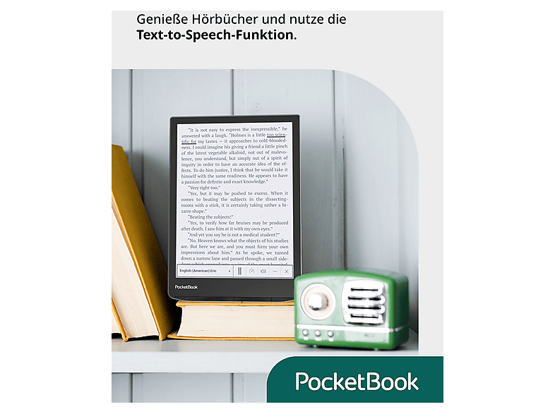 POCKETBOOK eBook-Reader InkPad 4, Stardust Silver — Foto 5 von 5