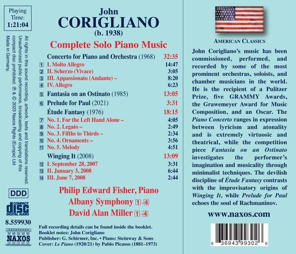 Philip Edward Fisher - Sämtliche Solo-Klaviermusik  - (CD)