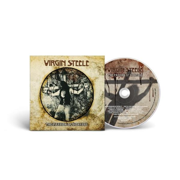 Eine CD und Hülle, die Hülle zeigt Albumcover mit Text und einer zentralen Figur auf weißer Oberfläche.