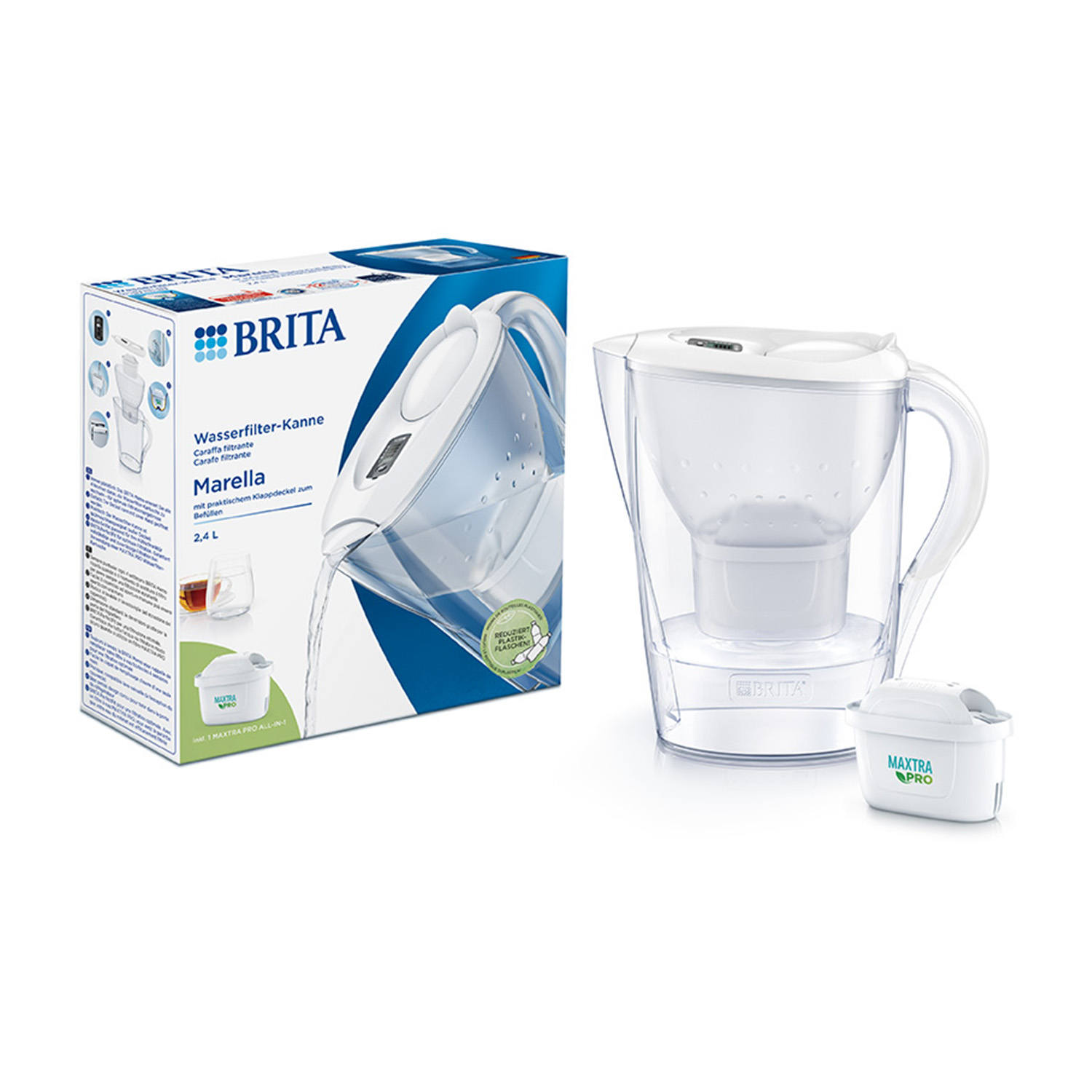 Caraffa filtrante Brita Caraffa Marella MXpro