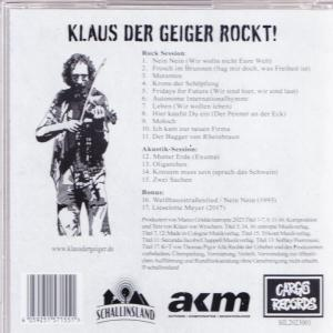 der Geiger (CD) Klaus Klaus feat. - Geiger Rockt! - der CIA