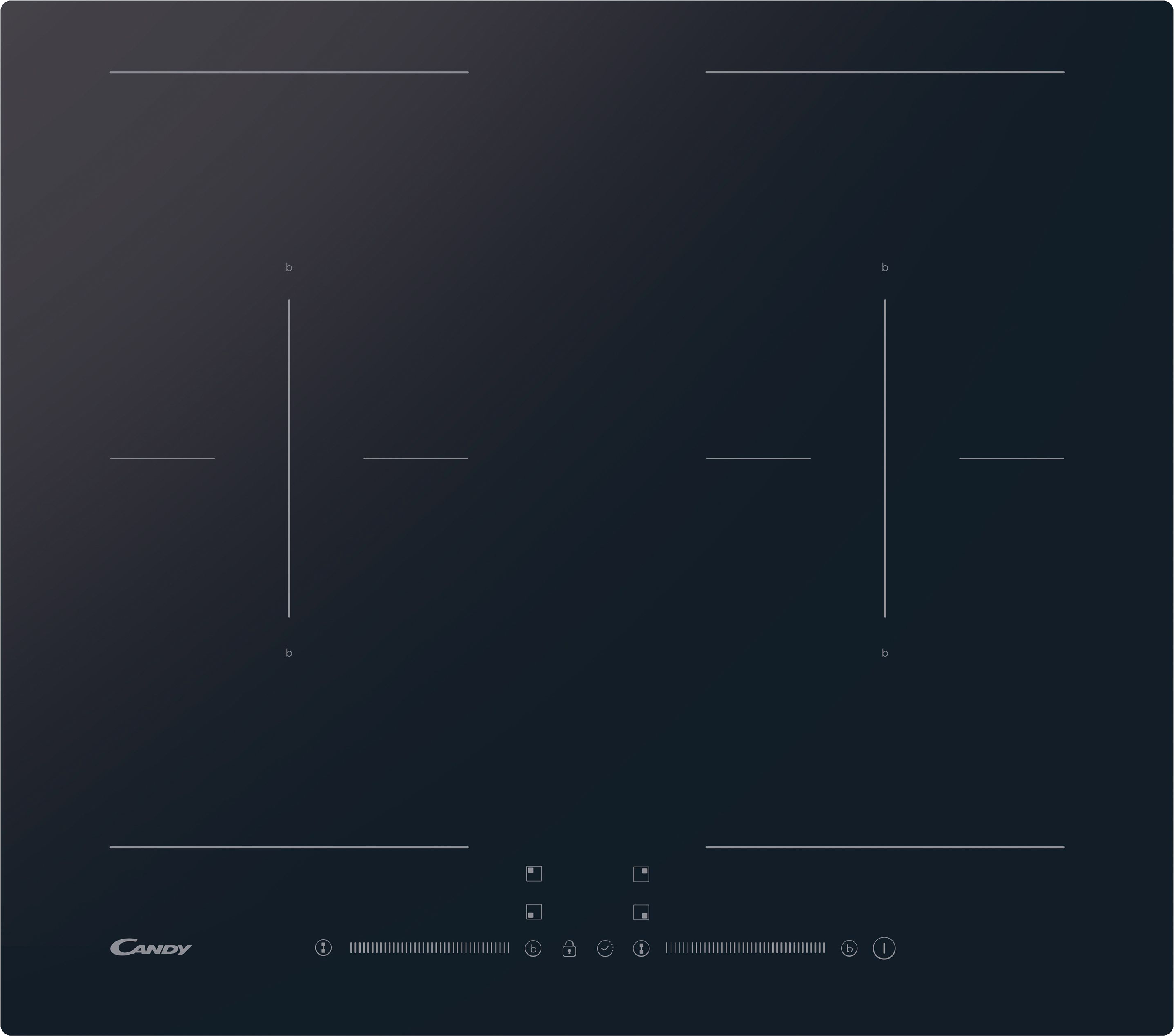 CANDY CDTP644SC/E1 Beépíthető indukciós főzőlap