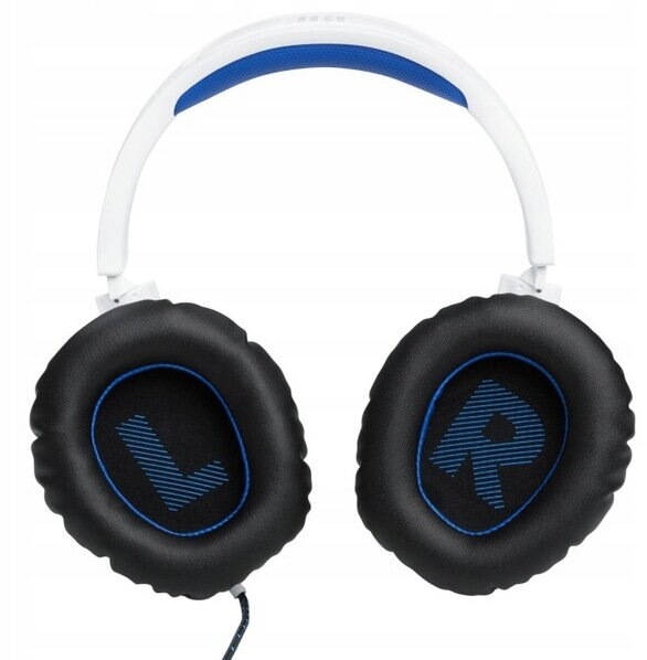 Słuchawki przewodowe JBL Quantum 100P Biały - niebieski