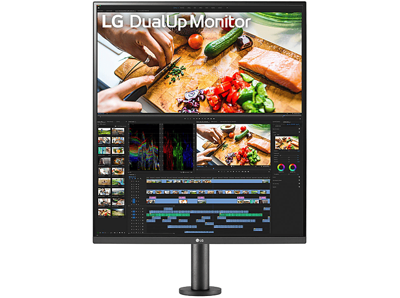 LG 28MQ780-B:27.6 inç 5ms 60 Hz QHD Dual UP IPS Monitör Siyah_1