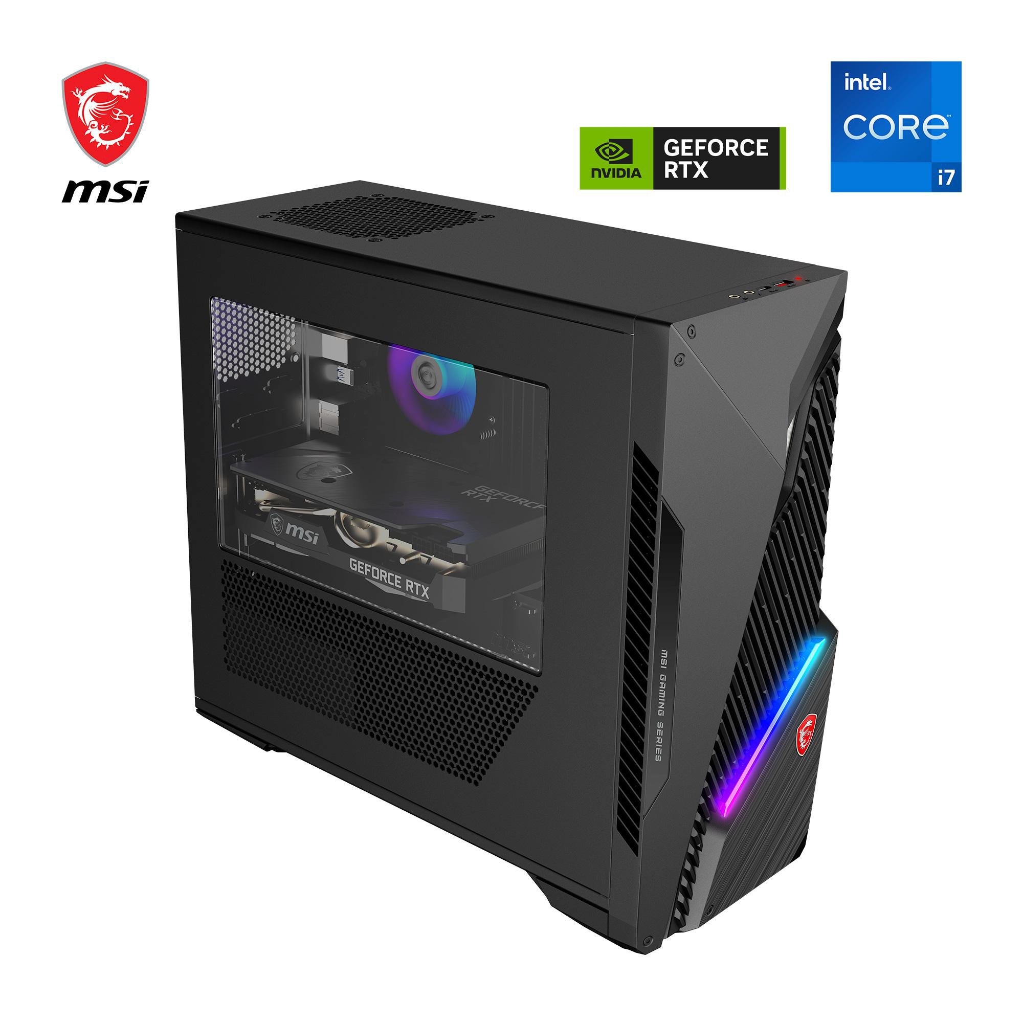 MSI MAG Infinite S3 13NUE-816DE - Intel® Core™ i7 i7-13700F (Evo) - 16 GB - 1 TB - NVIDIA GeForce RTX™ 4070 - Windows 11