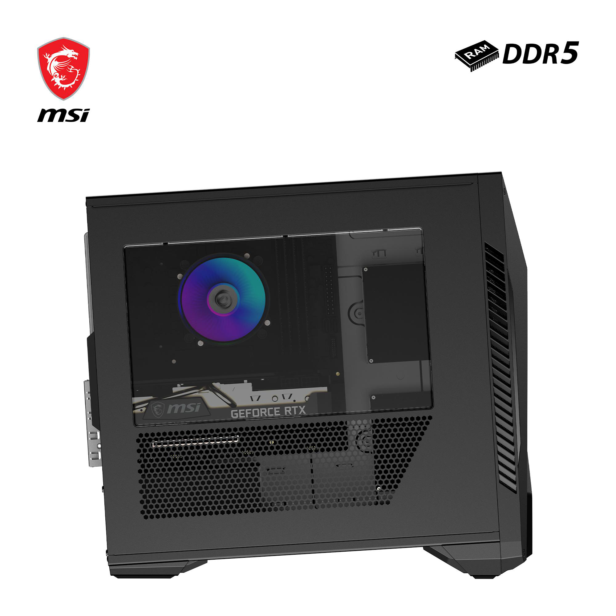 MSI MAG Infinite S3 13NUE-816DE - Intel® Core™ i7 i7-13700F (Evo) - 16 GB - 1 TB - NVIDIA GeForce RTX™ 4070 - Windows 11