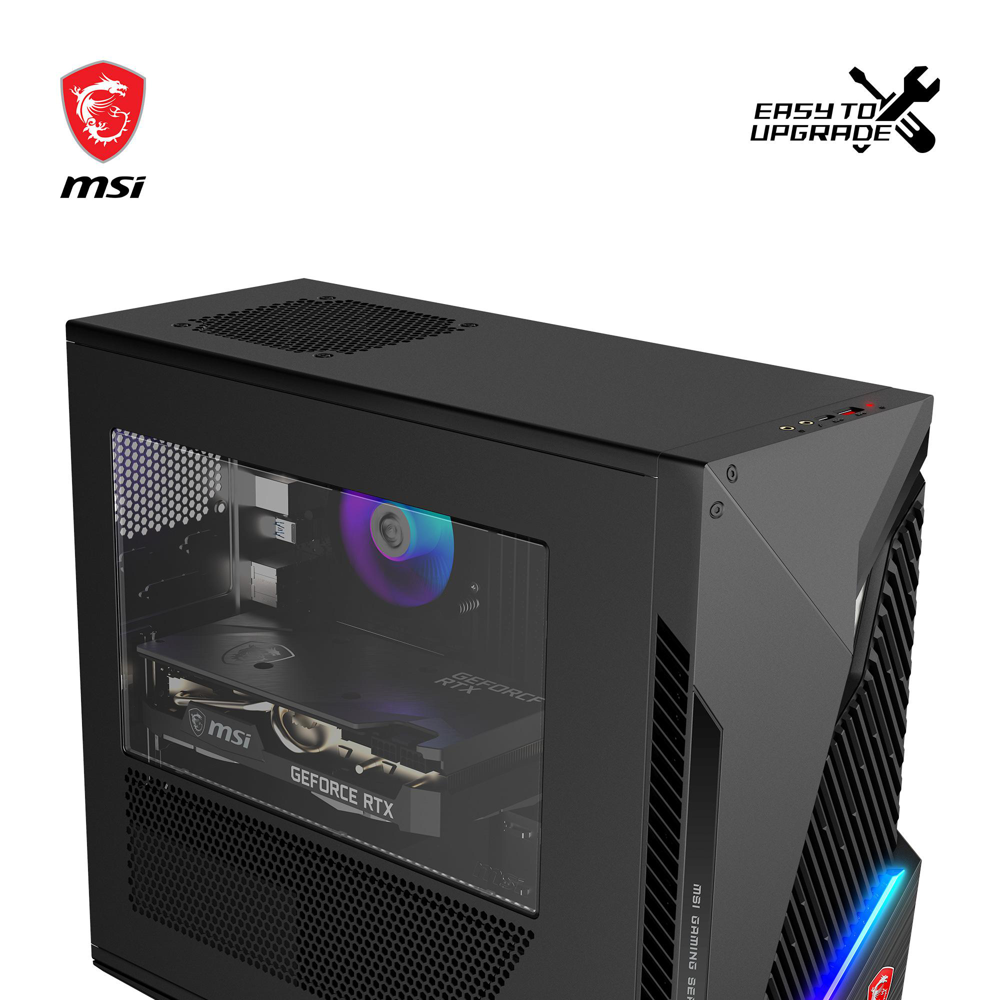 MSI MAG Infinite S3 13NUE-816DE - Intel® Core™ i7 i7-13700F (Evo) - 16 GB - 1 TB - NVIDIA GeForce RTX™ 4070 - Windows 11
