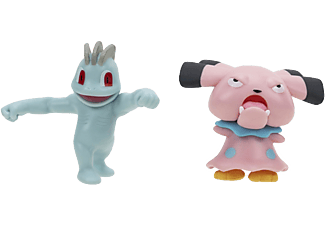 JAZWARES Pokémon figura csomag, Machop & Snubbull (PKW2634)