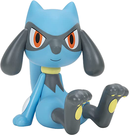 JAZWARES Pokémon figura csomag, Riolu, 10cm (PKW2524)