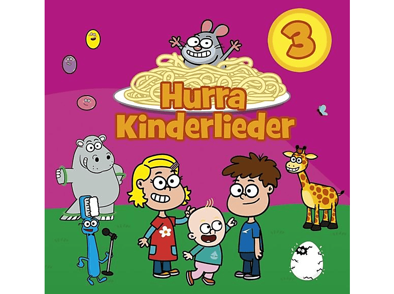 Hurra Kinderlieder - Hurra Kinderlieder 3 - (CD)