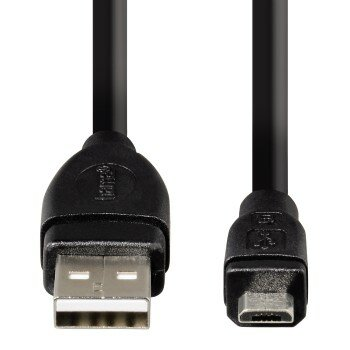 Kabel micro USB HAMA 0.25m Czarny