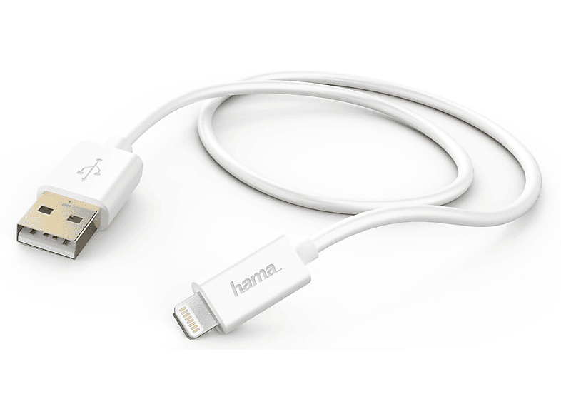 Zdjęcia - Kabel Hama   USB - Lightning 1,5m Biały 