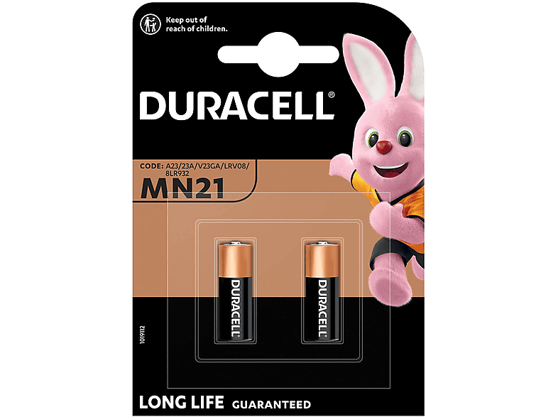 Batteria Duracell Mn21 12v 2 PZ
