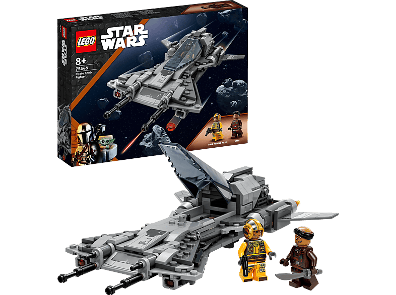 LEGO Star Wars 75346 Snubfighter der Piraten Bausatz, Mehrfarbig