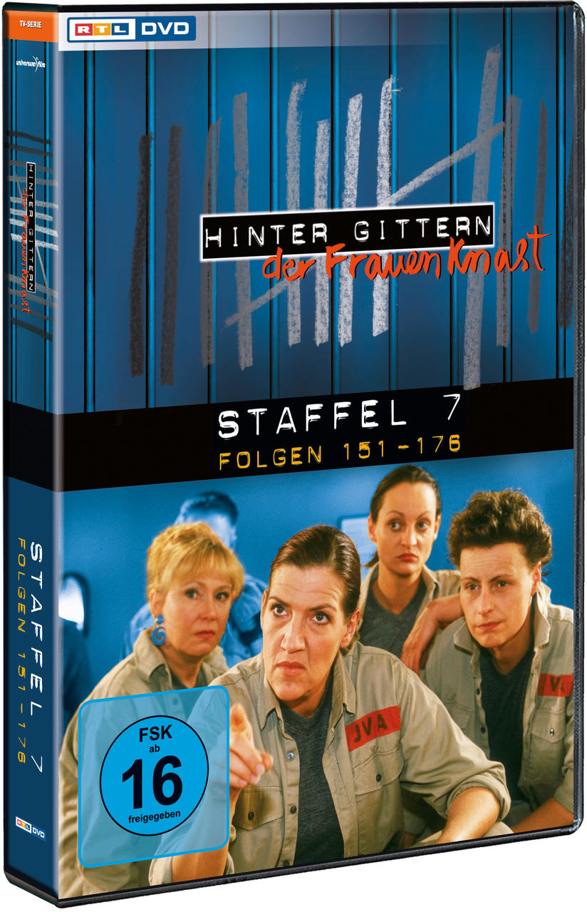 Die Hülle einer DVD-Hülle der Fernsehserie 'Hinter Gittern - Der Frauenknast'.