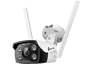 TP LINK Vigi kültéri biztonsági Wi-Fi kamera 4MP, RJ-45, IP66, H.265+, fehér (VIGI C340-W(4mm))
