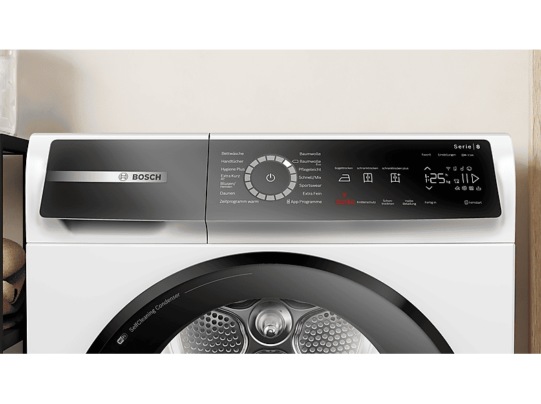 Bosch WQB245B40 Wärmepumpentrockner (9 kg, EEK: C, 61 dB(A)), Weiß) — Foto 4 von 5