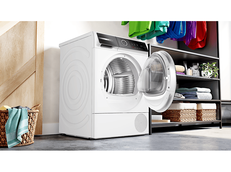 Bosch WQB245B40 Wärmepumpentrockner (9 kg, EEK: C, 61 dB(A)), Weiß) — Foto 5 von 5