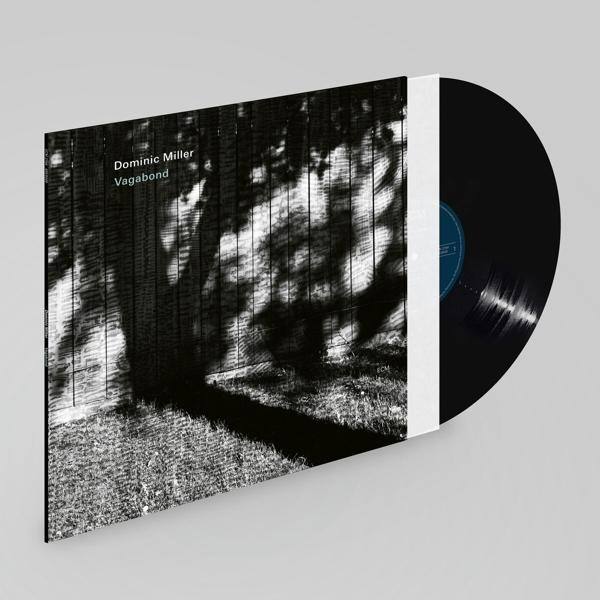 Dominic Miller Vagabond album borítója. Fekete-fehér kép egy fáról és egy lemezborítóról.