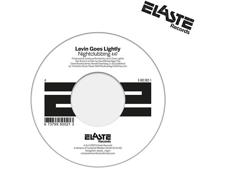 Lightly/The Model Levin (Vinyl) - Goes Members Nightclubbing/The -