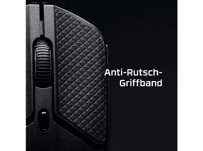 HYPERX Pulsefire Haste 2 Gaming Maus, Schwarz